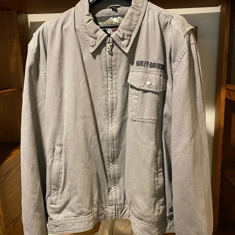 HD Men's Casual Jacket - 3XL - Grey